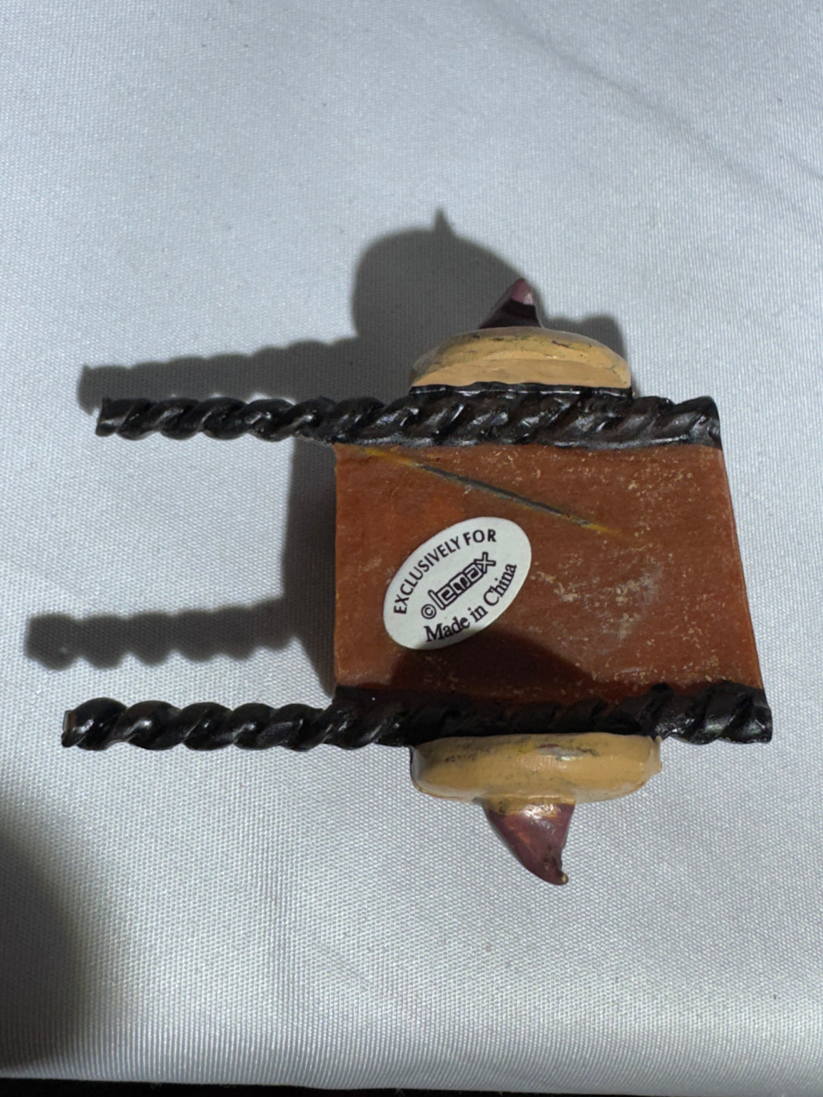 Lemax Sugar N’ Spice Pumpkin Wagon #52123 — Vintage 2005 Halloween Village accessory
