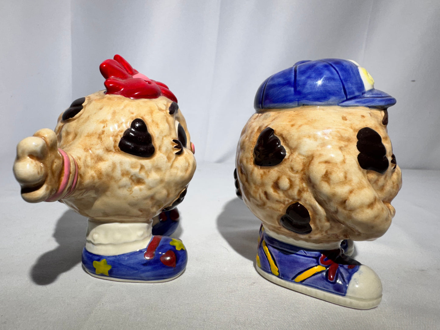 Vintage 1991 Fitz & Floyd Chocolate Chip Cookie Salt & Pepper Shakers – Christine Harris