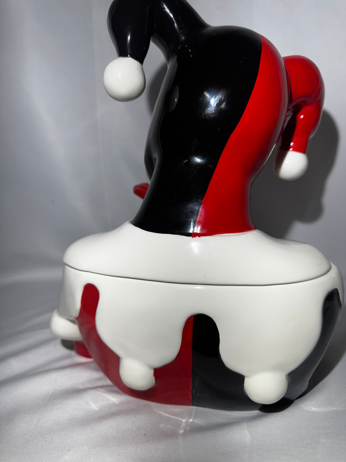 DC Comics Batman Harley Quinn Ceramic Cookie Jar Westland Giftware #25593 w/ Original Box