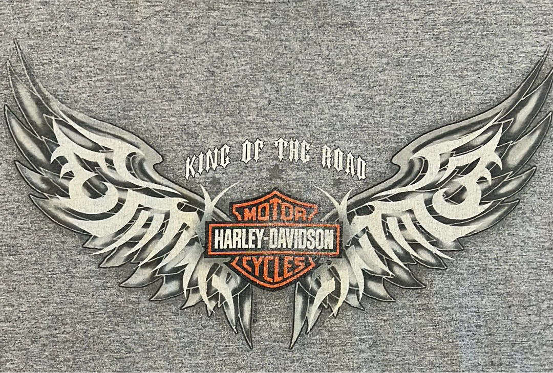 Harley Davidson light gray T-shirt