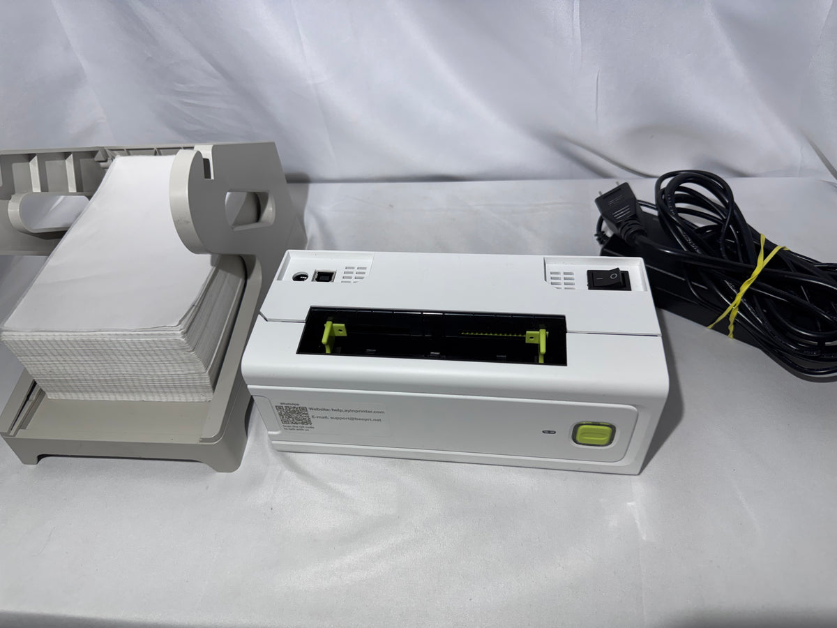 Beeprt / Aiyin BY-480BT Thermal Shipping Label Printer – Bluetooth – 4x6 Labels