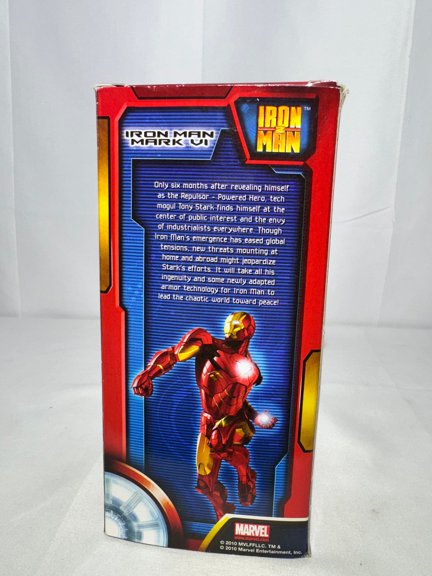 Funko Iron Man Mark VI Wacky Wobbler Bobblehead – Original Box- Marvel 2010