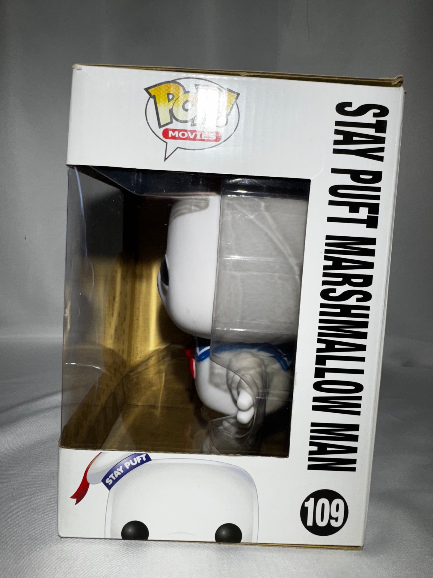 Funko POP! Movies Ghostbusters Stay Puft Marshmallow Man #109 6” Vinyl Figure Vaulted