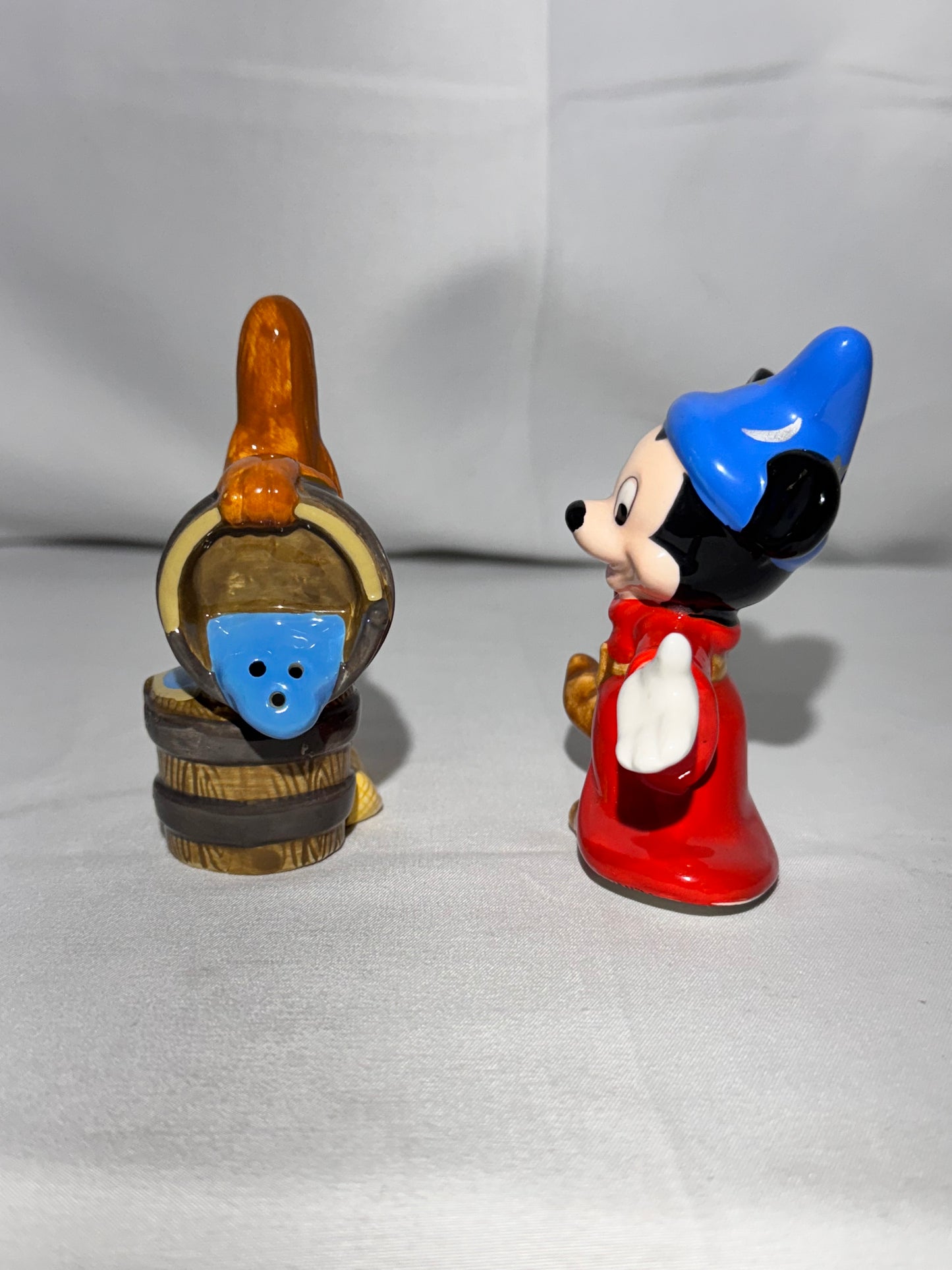 Mickey Mouse- Fantasia-Salt and Pepper shakers- Disney