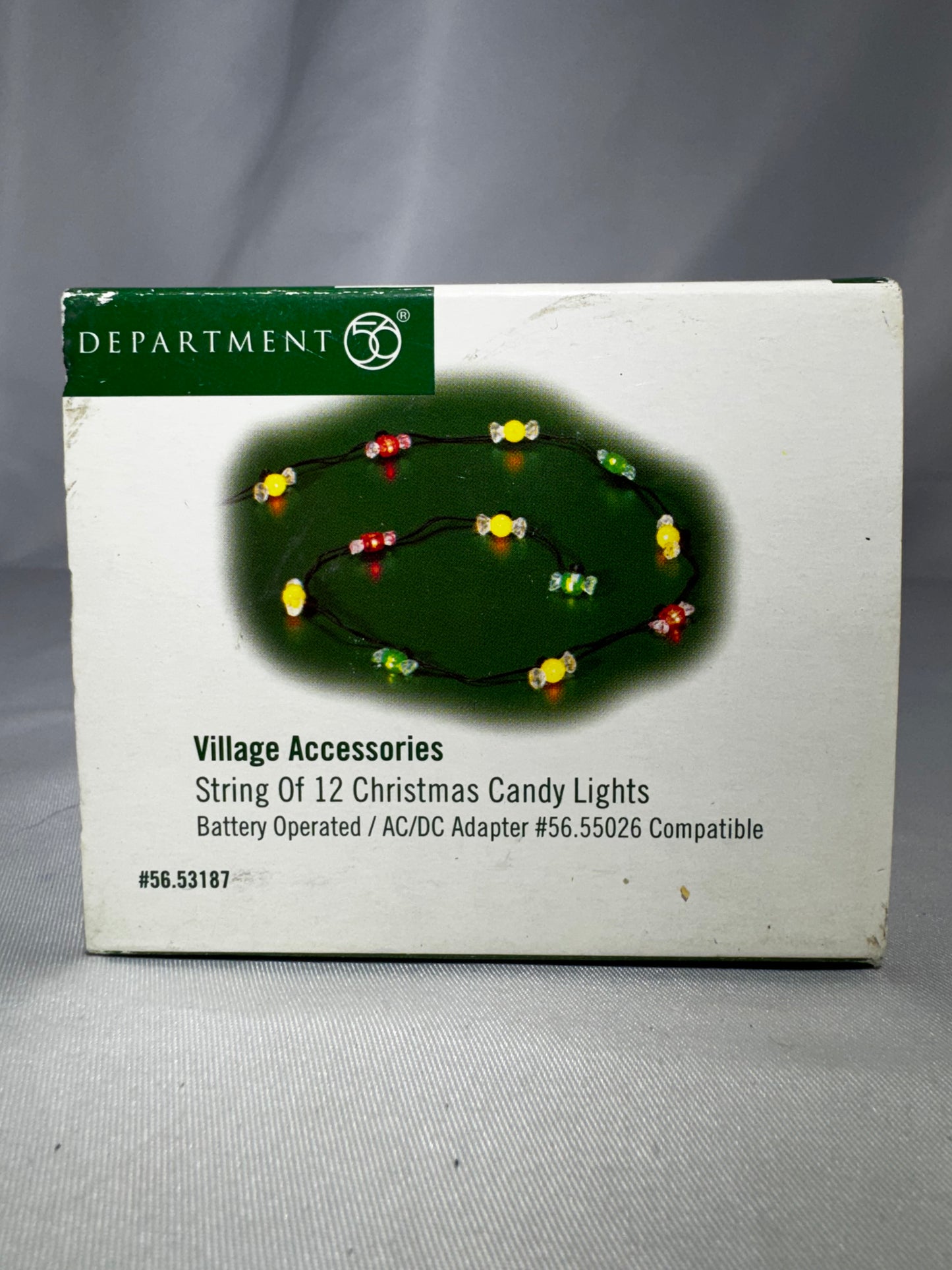 Department 56 String of 12 Christmas Candy Lights – Item #56.53187