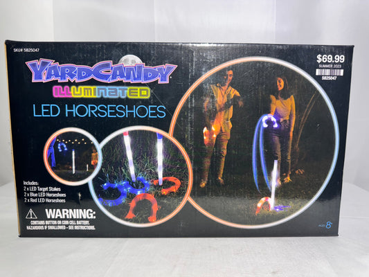 Yard Candy Illuminated LED Horseshoe Game – Unopened Box (2022)