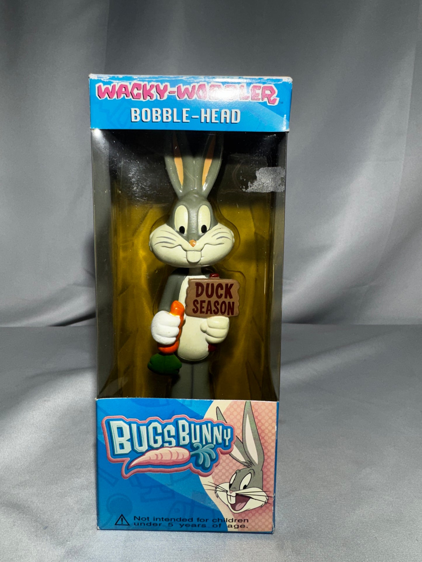 Funko Wacky Wobbler Bugs Bunny Bobble Head – Looney Tunes – 2006 – Original Box