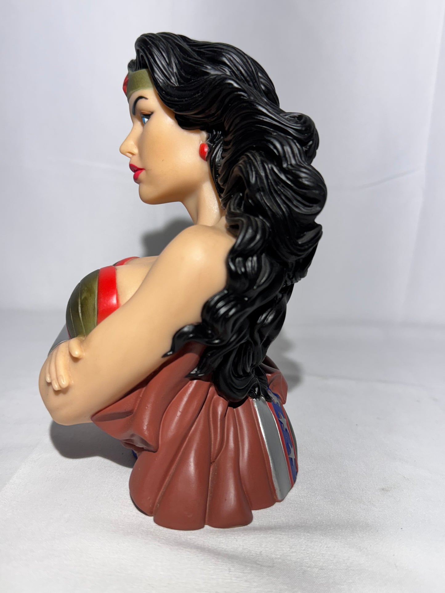 Wonder Woman Bust Bank – DC Comics – Monogram Direct – Original Stopper
