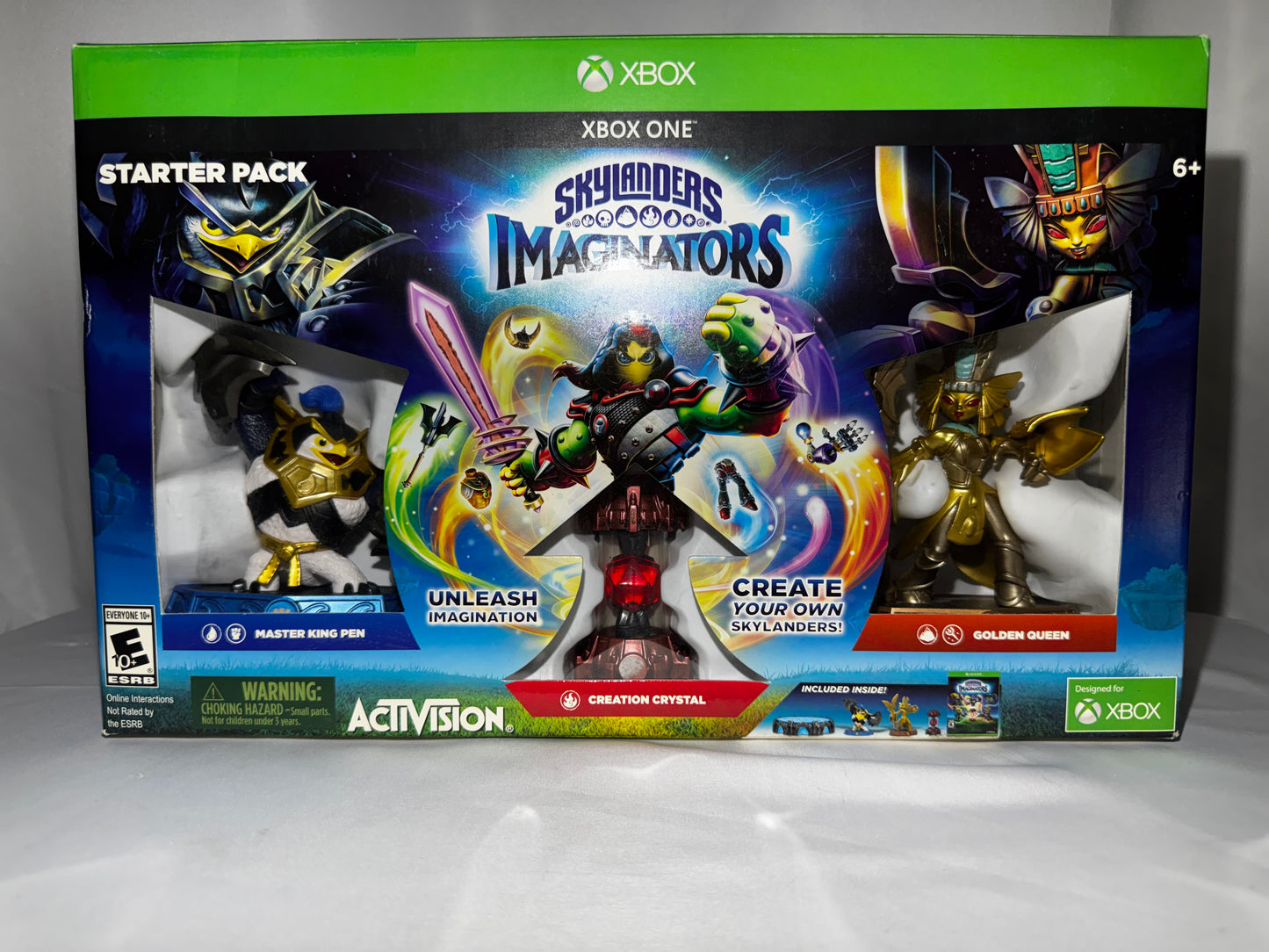 Skylanders Imaginators Starter Pack Xbox One 2016 Master King Pen Golden Queen