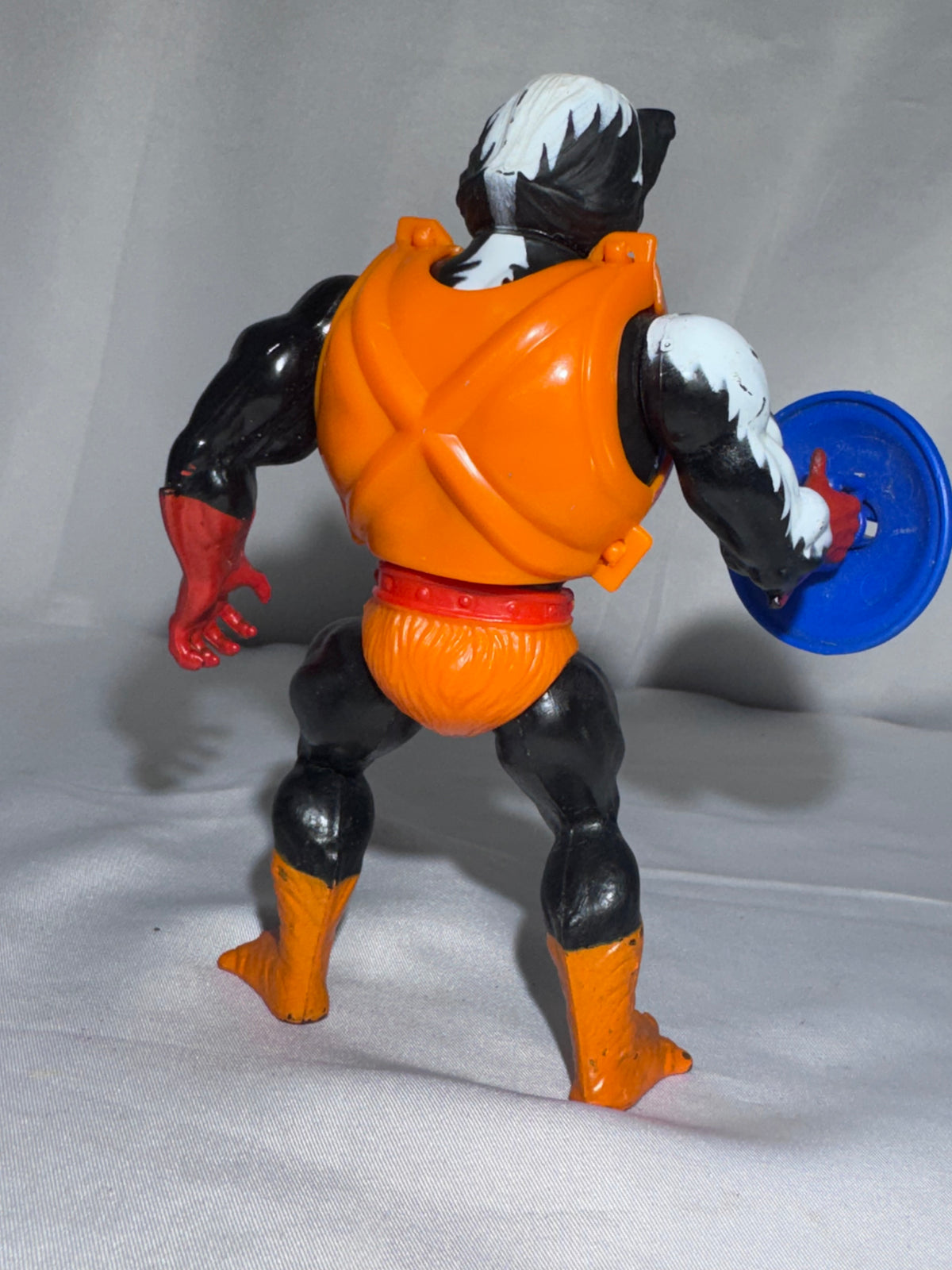 Vintage 1985 Mattel MOTU Stinkor Action Figure Complete w/ Armor Shield He-Man
