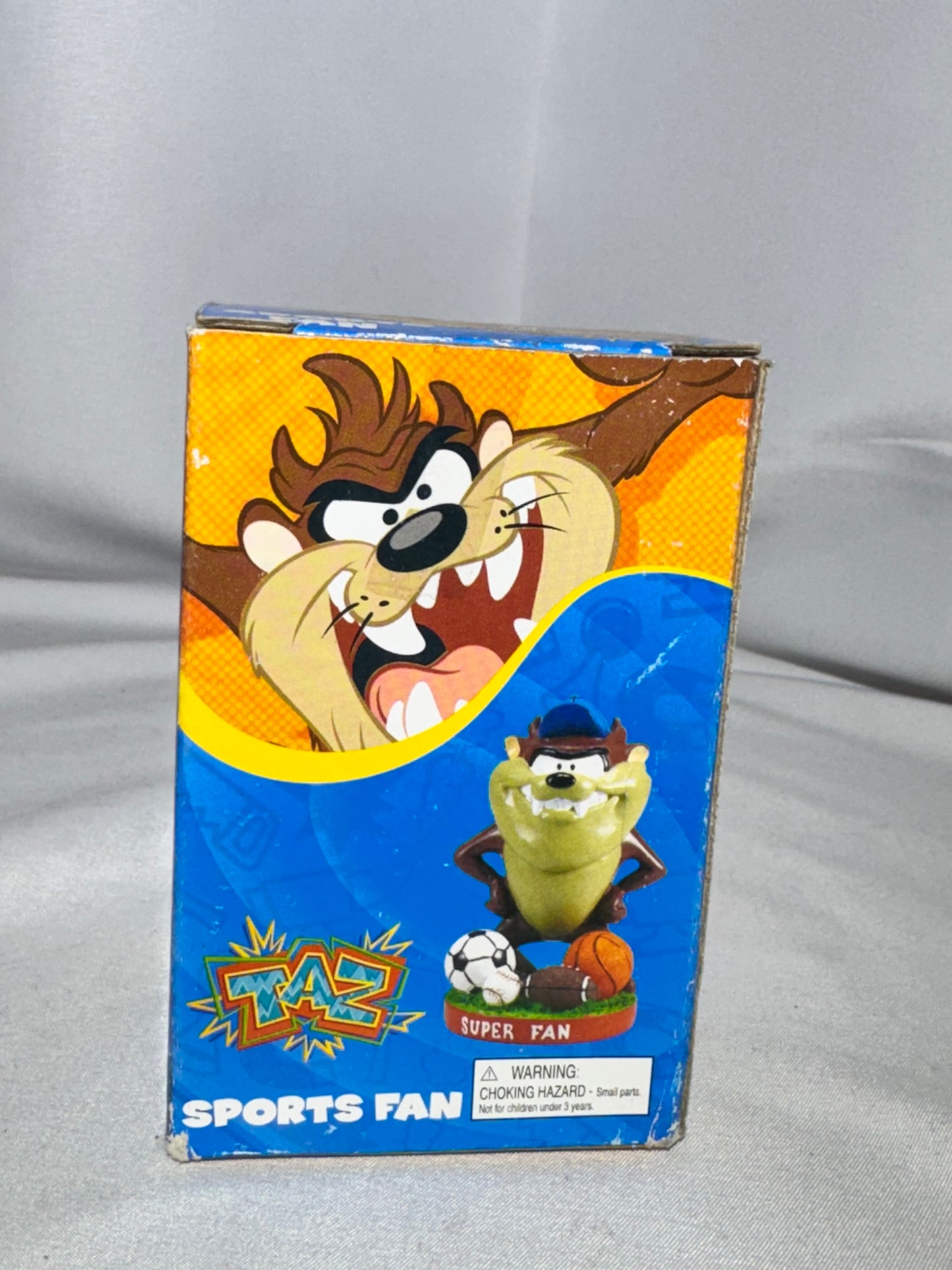 Looney Tunes Taz “Super Fan” Mini Bobble Head – Original Box