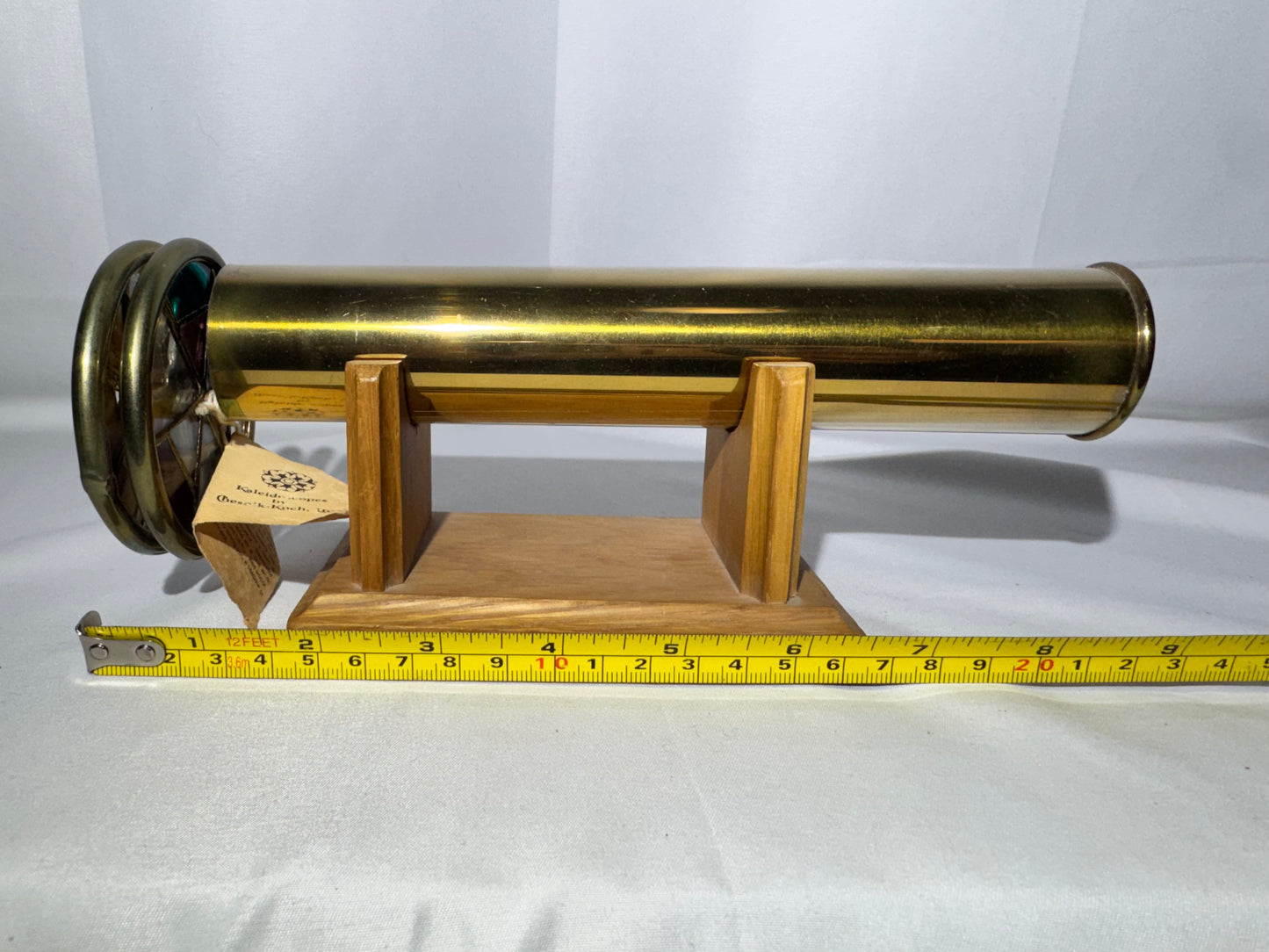 Vintage Chesnik-Koch Brass Kaleidoscope – Signed & Dated 1990