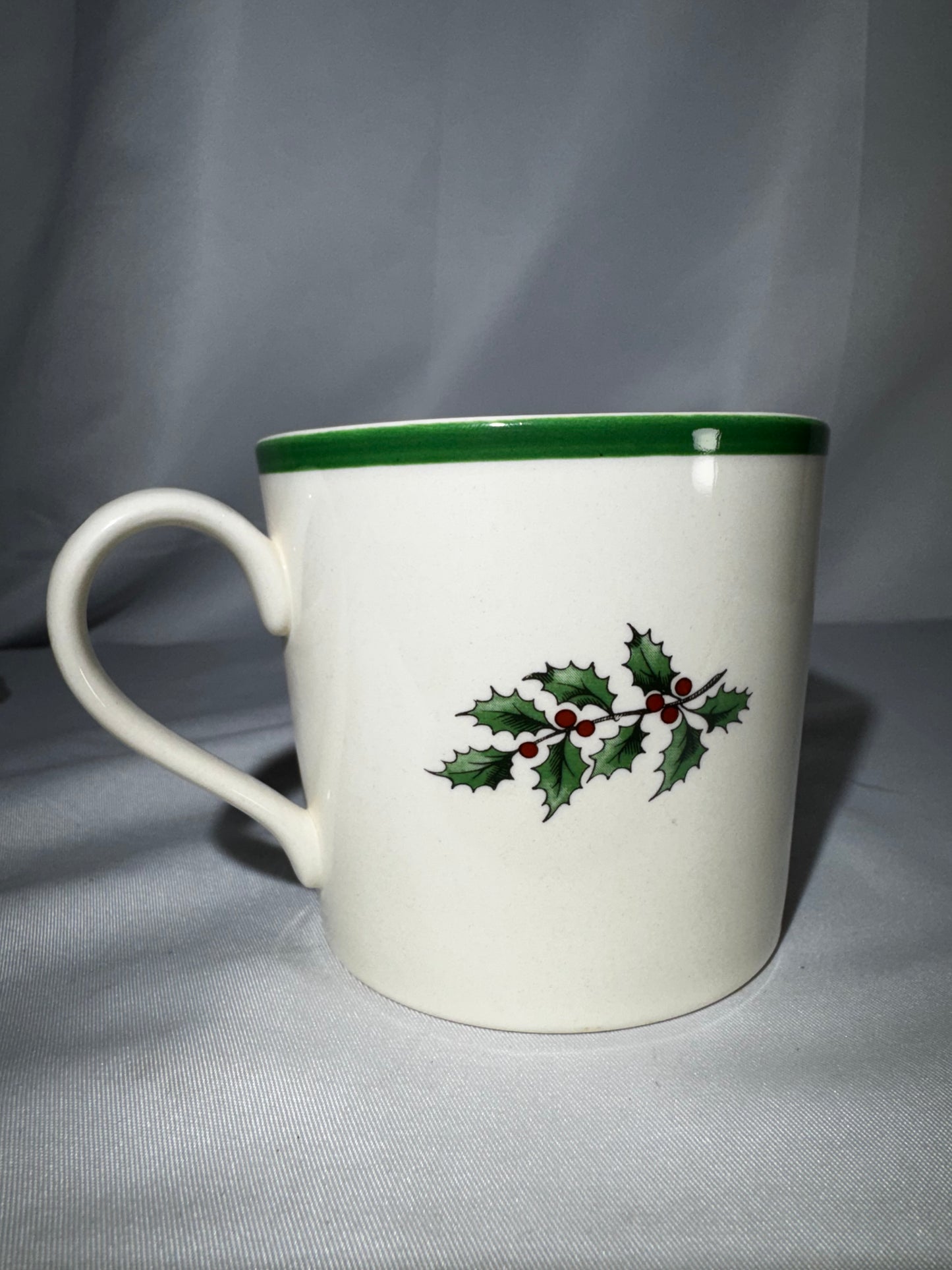 Spode Christmas Tree Tea & Toast Set Oval Tray & Mug w/ Box