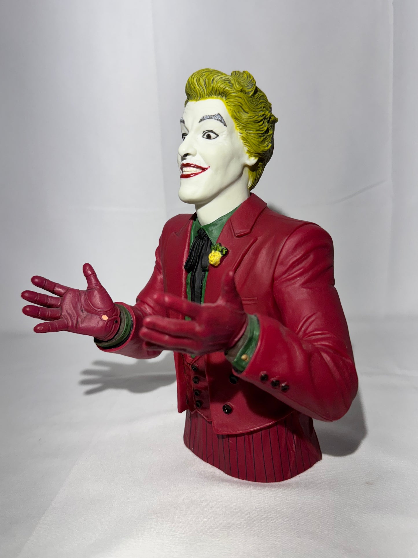 1966 Batman TV Series Joker 8” Vinyl Bank – Designed by Barry Bradfield – DC Comics / Diamond Select Toys