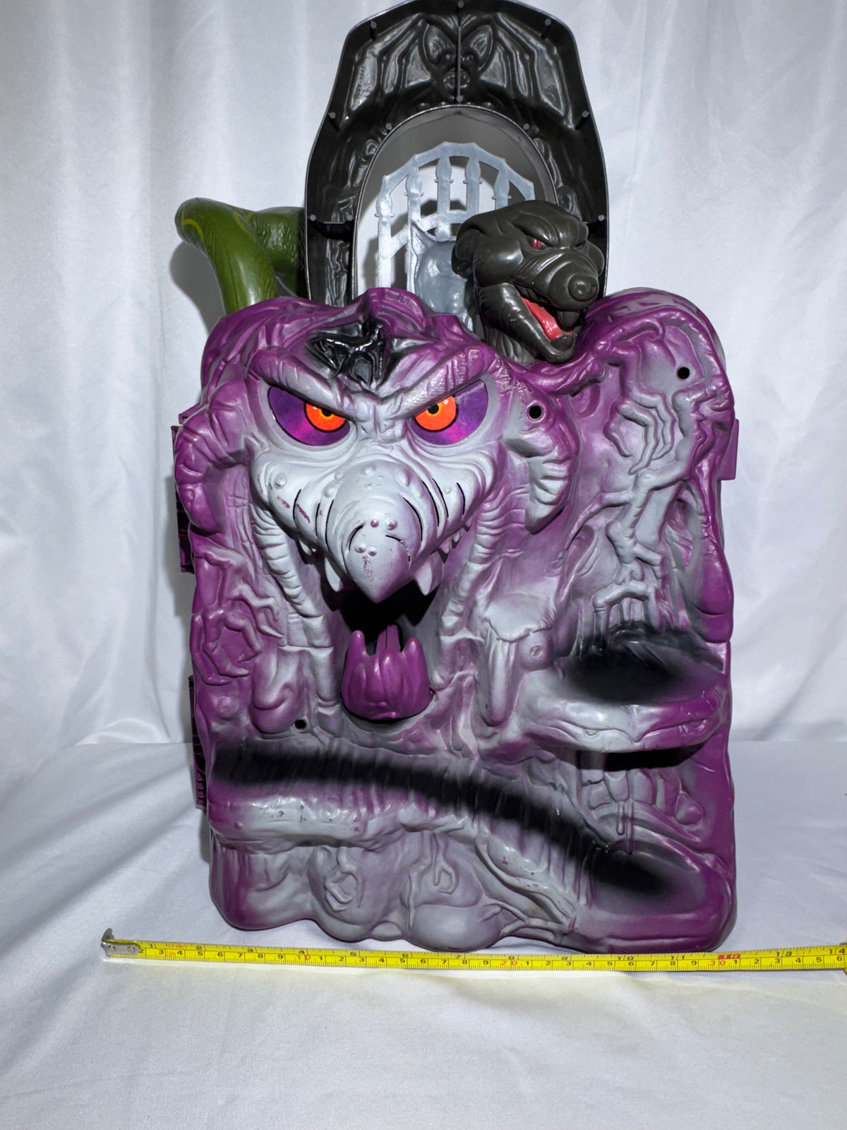 Vintage 1983/84 Mattel Masters of the Universe Snake Mountain Playset – Skeletor’s Lair Complete