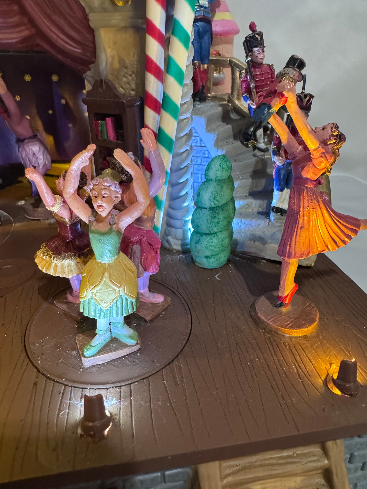 Lemax Nutcracker Suite Christmas Village – 2010 – Lighted & Musical – AS IS / Parts or Repair