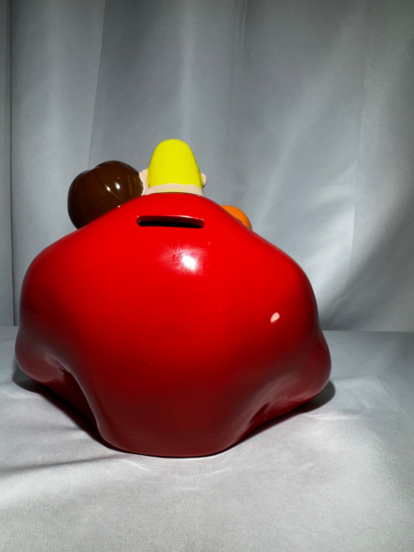 Enesco Disney Pixar The Incredibles Family Ceramic Coin Bank Mr Incredible Elastigirl