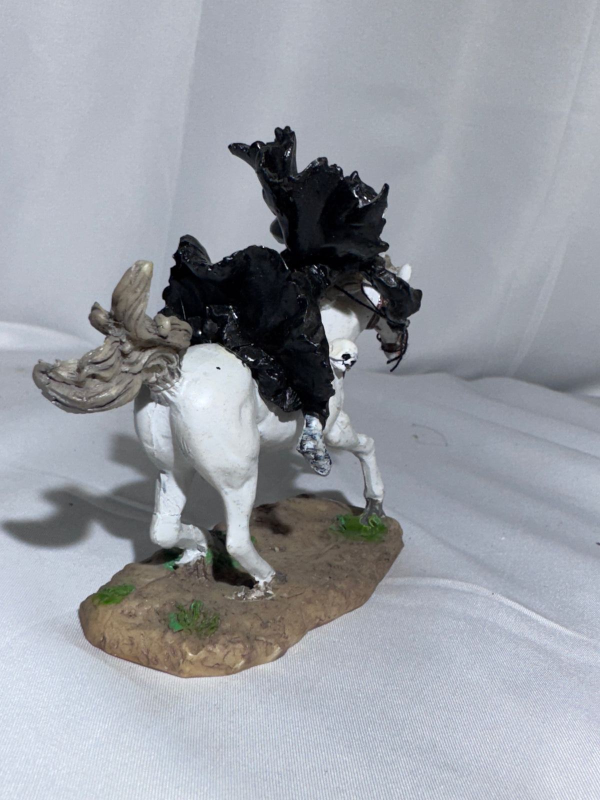 LEMAX Spooky Town Death on a Pale Horse #72379 – Retired Halloween Figurine – 2014