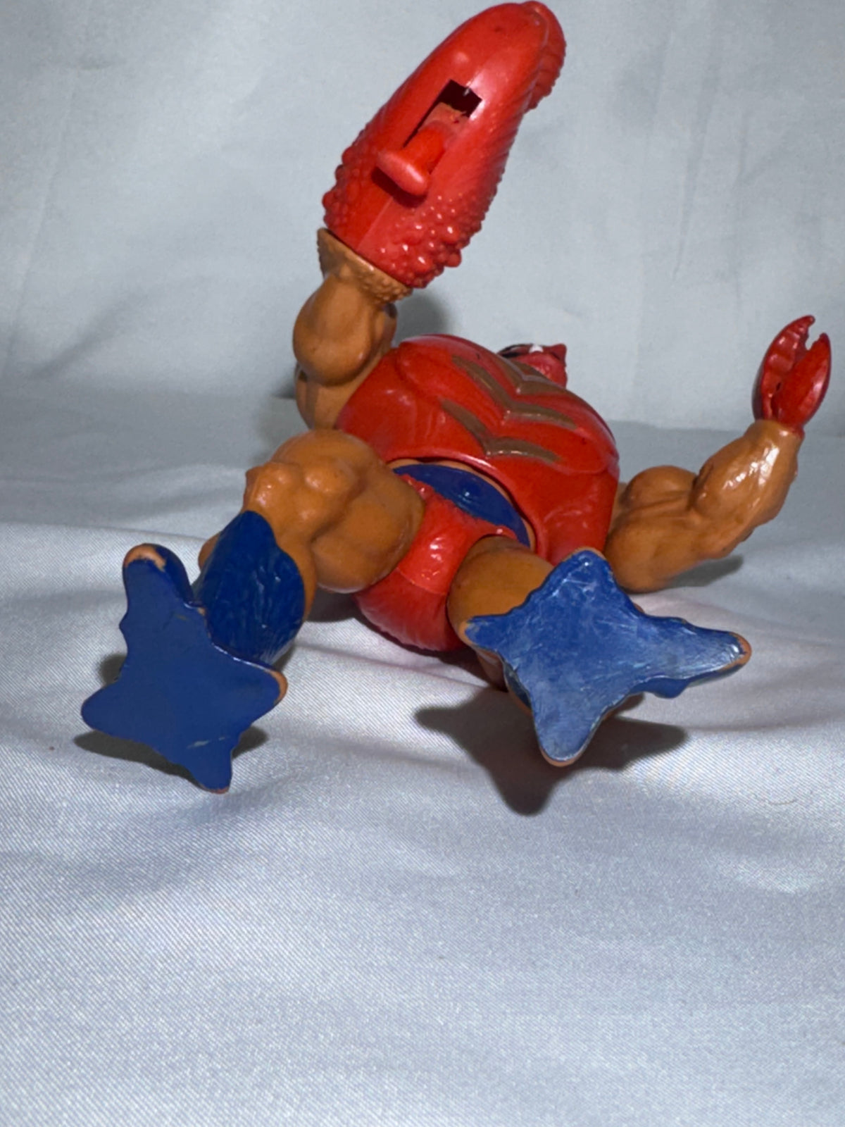 Vintage 1980s Mattel Masters of the Universe Clawful Action Figure – Loose – Missing Mace