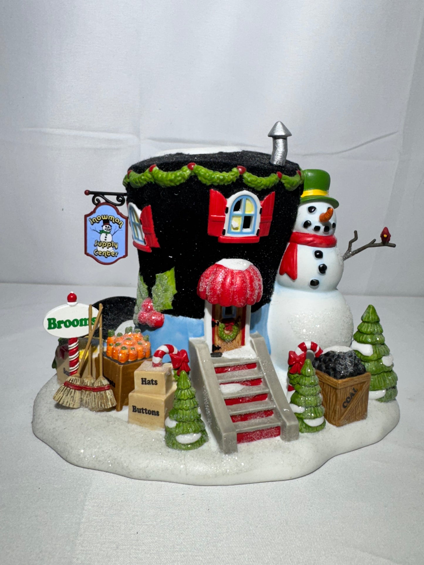 Department 56 North Pole Series – “Instant Snowman Kit Factory” #808927