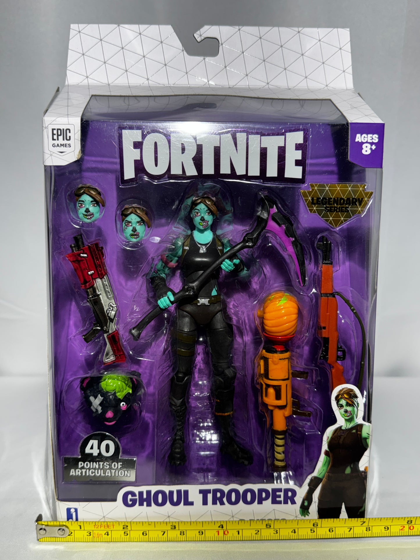Fortnite Legendary Series Ghoul Trooper 6” Action Figure – 8 Pieces