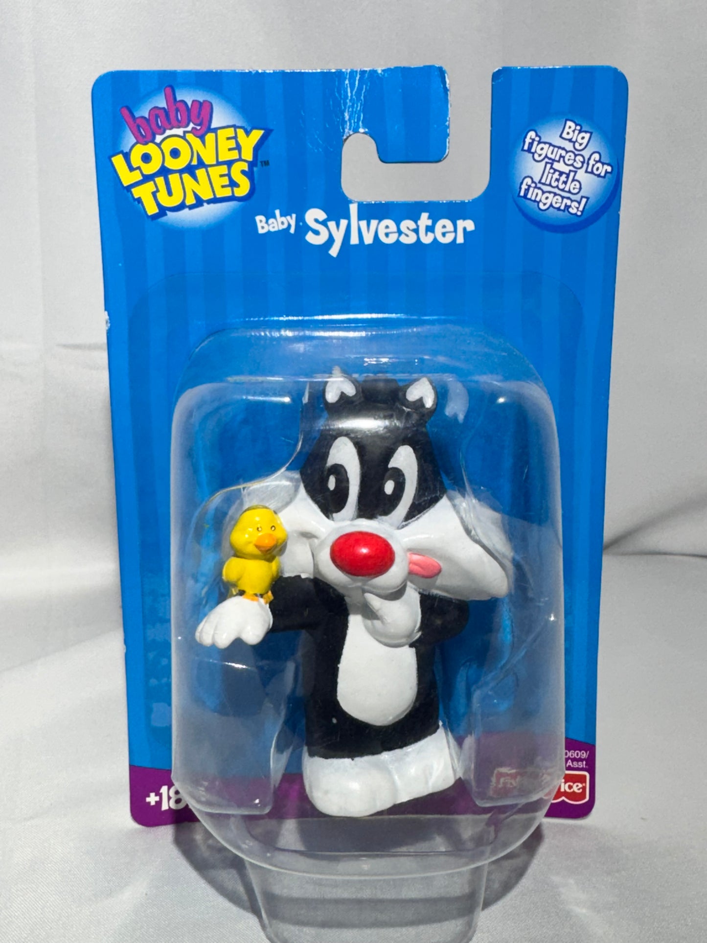 Fisher-Price Baby Sylvester Figure – Baby Looney Tunes (2003 Mattel) – In Original Packaging