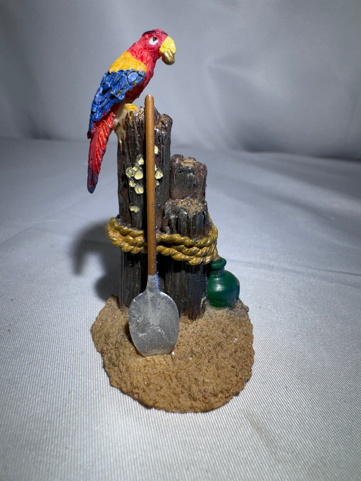 Lemax Spooky Town “First Mate Second” Parrot Figurine – 2007 – RETIRED