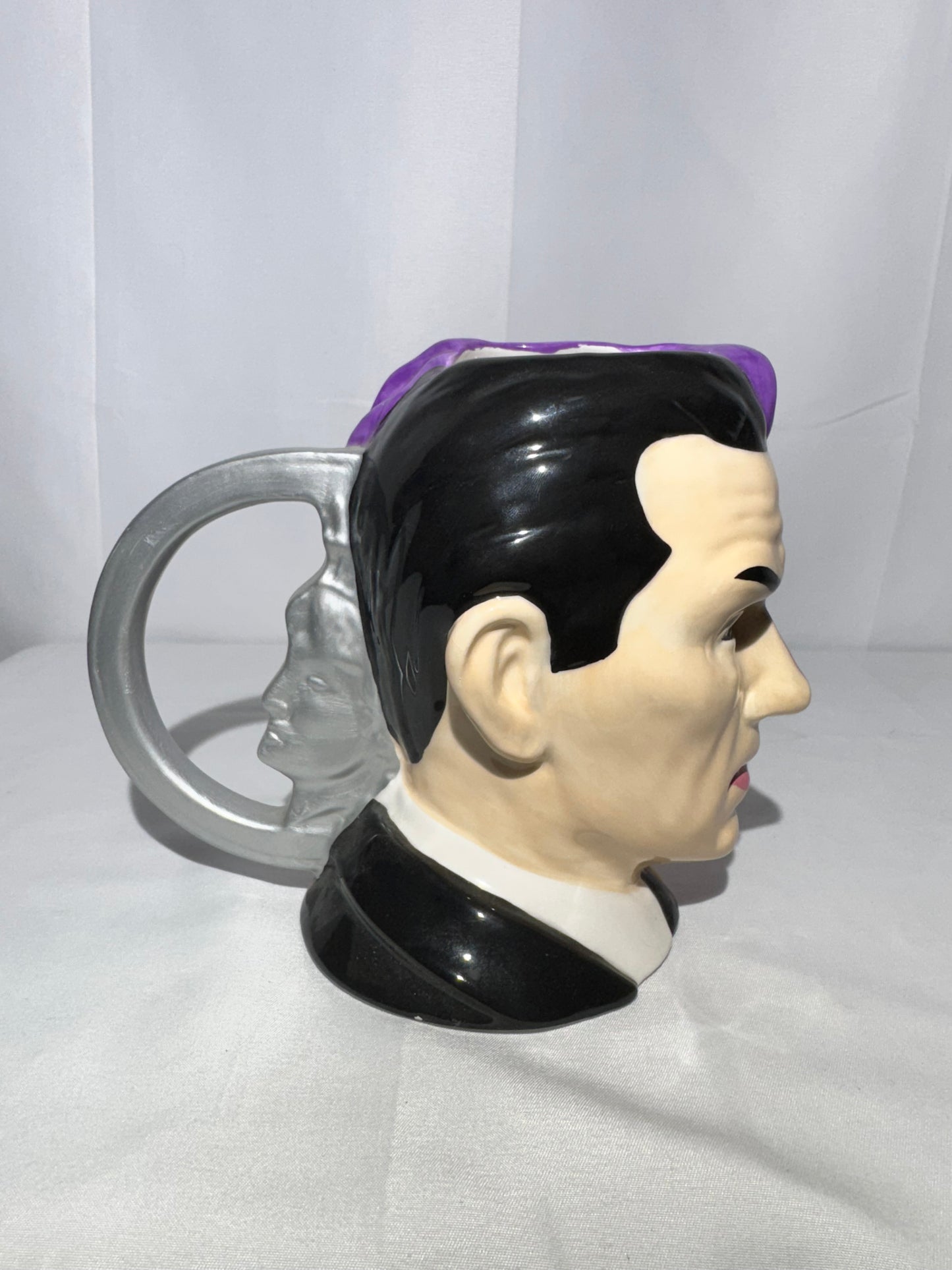 Vintage 1995 DC Comics Two-Face 3D Ceramic Mug – Applause – Batman Forever Collectible