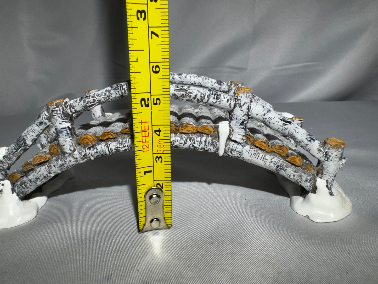 Department 56 North Pole Woods Birch Bridge #56.52876 Village Accessory