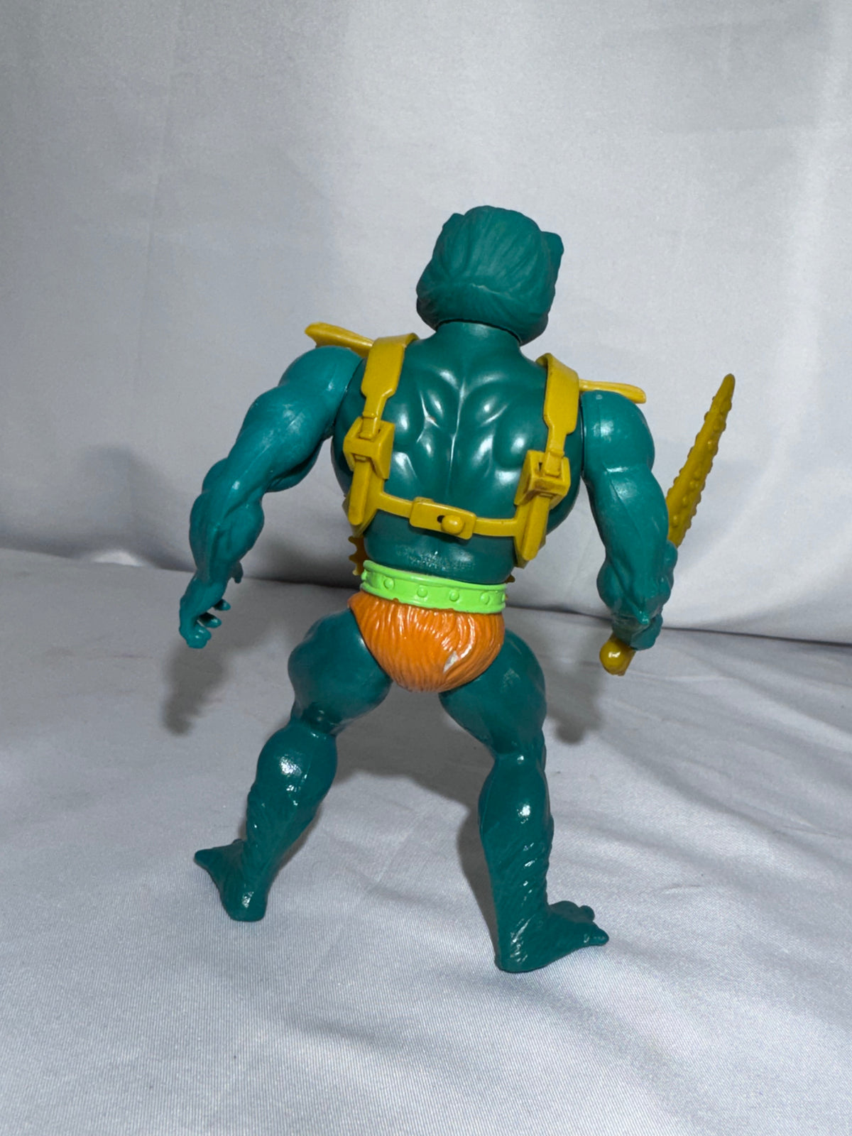 Vintage 1981/1982 Mattel Masters of the Universe Mer-Man Action Figure w/ Golden Sword