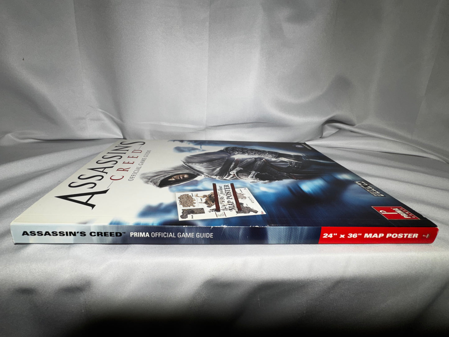 Assassin’s Creed Official Game Guide Prima Games 2007 w/ Pullout Map Poster