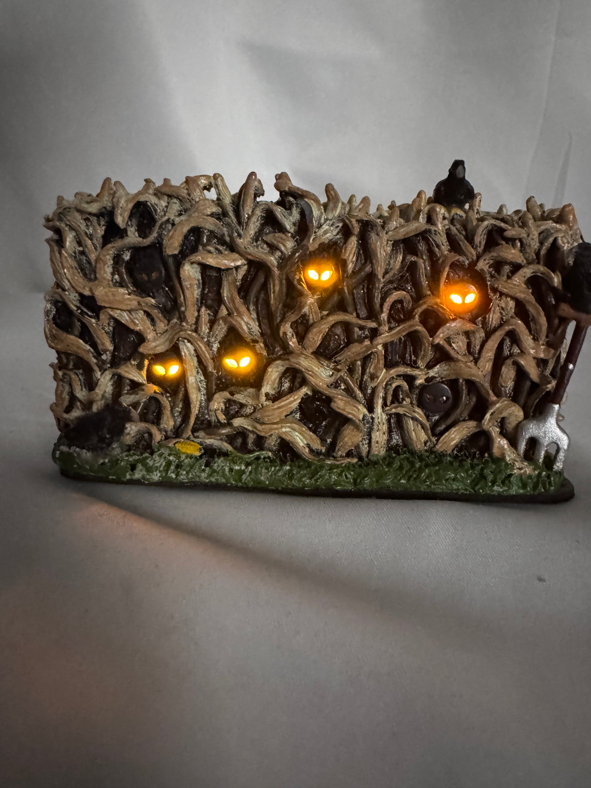 Lemax Spooky Town “Creepy Corn Row” Lighted Accessory #74585