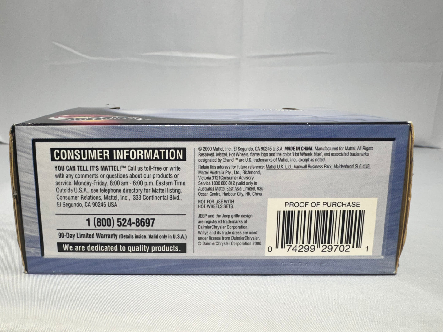 Hot Wheels 1941 Willys – Black & White with Flames Limited Edition Diecast (Mattel)