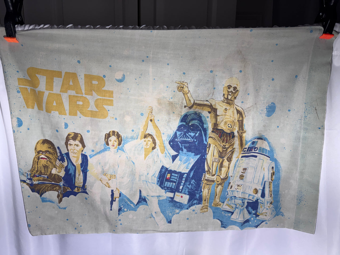 Vintage 1977–1980 Bibb Star Wars Bedding Collection – Sheets & Pillowcase