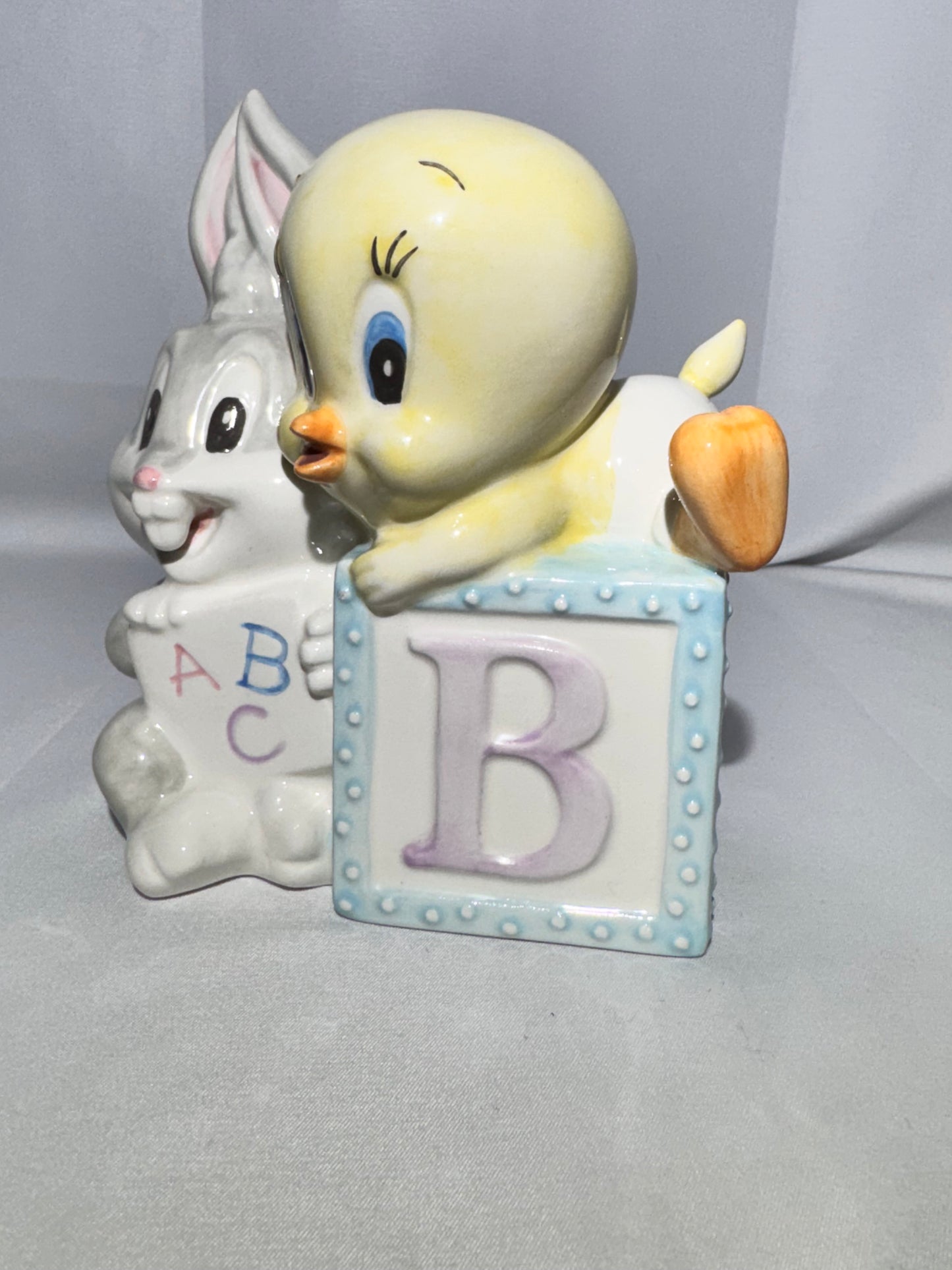 Warner Bros. Looney Tunes Baby Bugs Bunny & Baby Tweety Piggy Bank