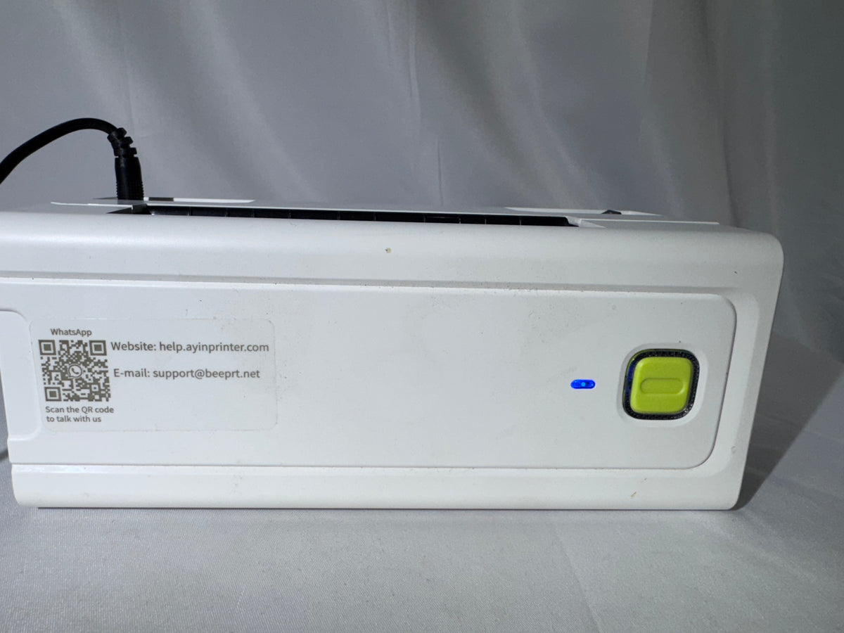 Beeprt / Aiyin BY-480BT Thermal Shipping Label Printer – Bluetooth – 4x6 Labels