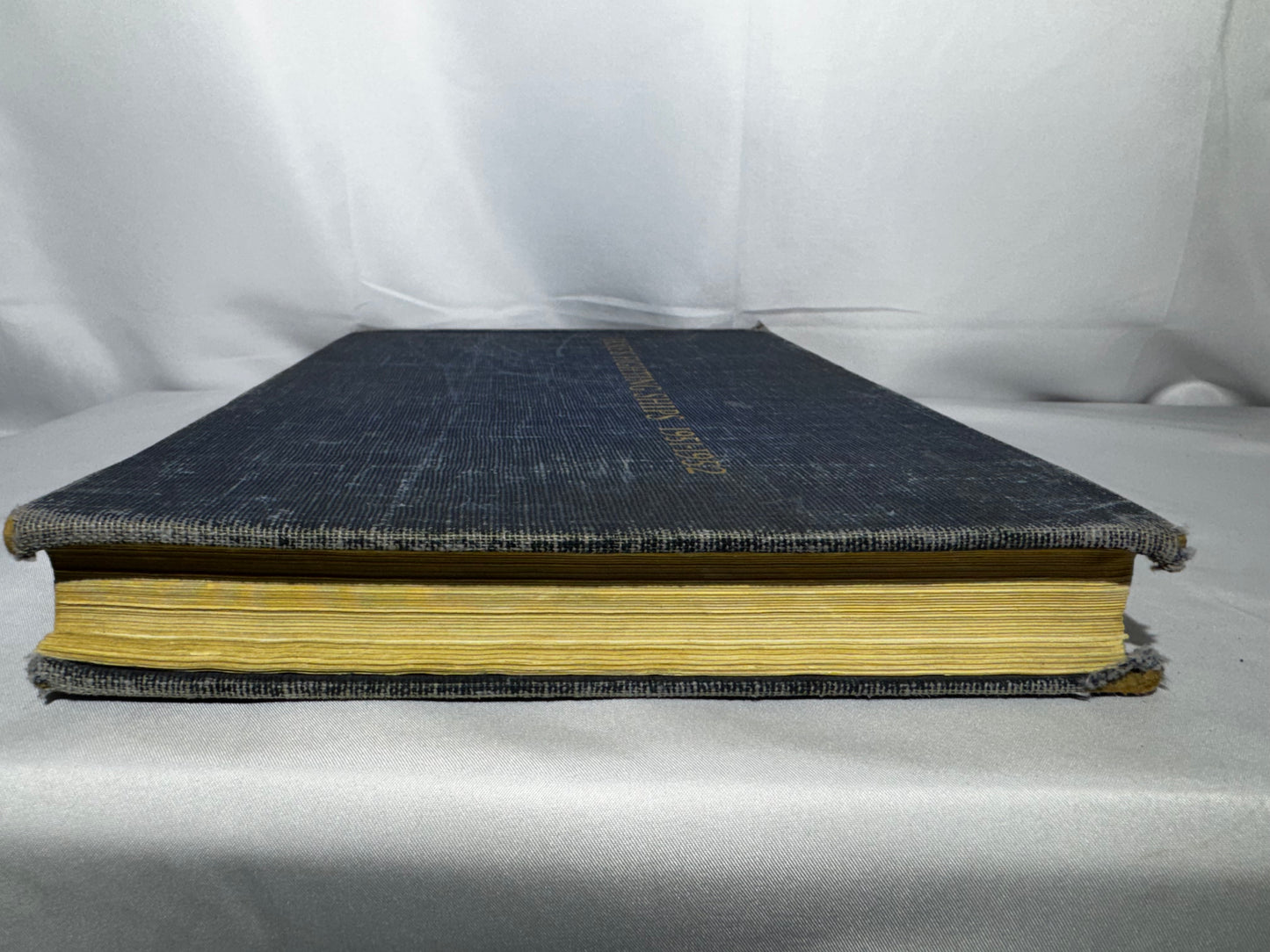 Vintage 1951-1952 Jane’s Fighting Ships Naval Reference Book Blue Hardcover