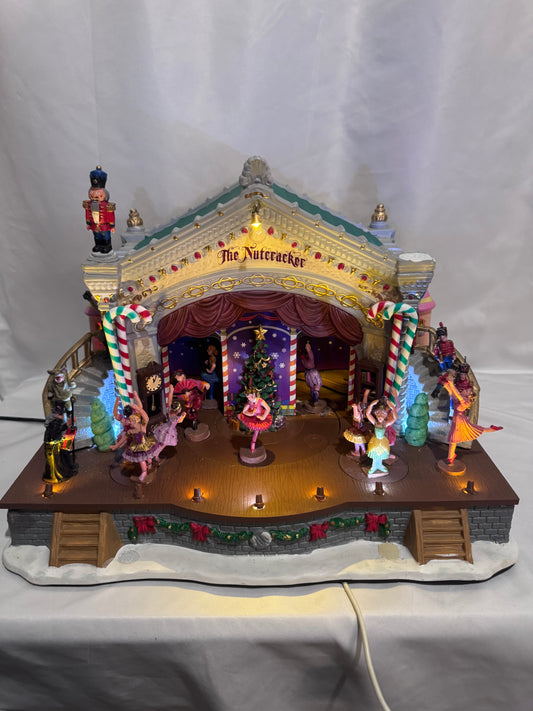 Lemax Nutcracker Suite Christmas Village – 2010 – Lighted & Musical – AS IS / Parts or Repair
