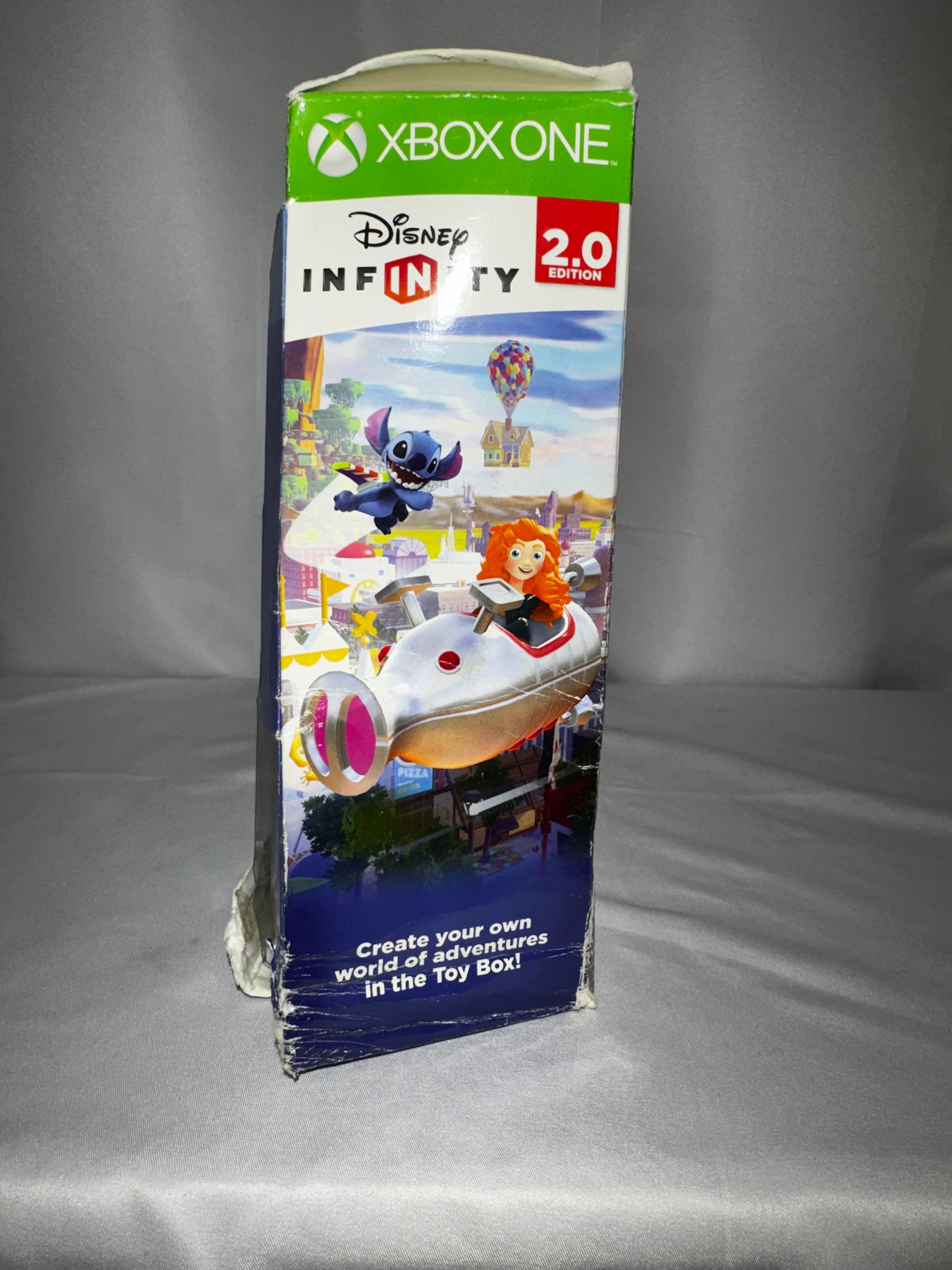 Disney Infinity 2.0 Xbox One Game Base Merida Stitch Figures starter pack 2014