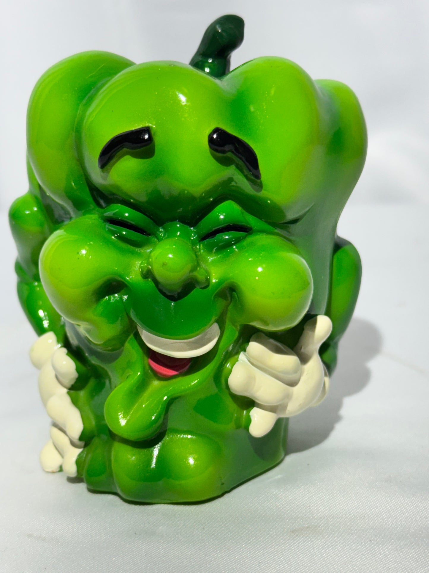 Giggling Groceries Green Bell Pepper Coin Bank – Plastic Resin