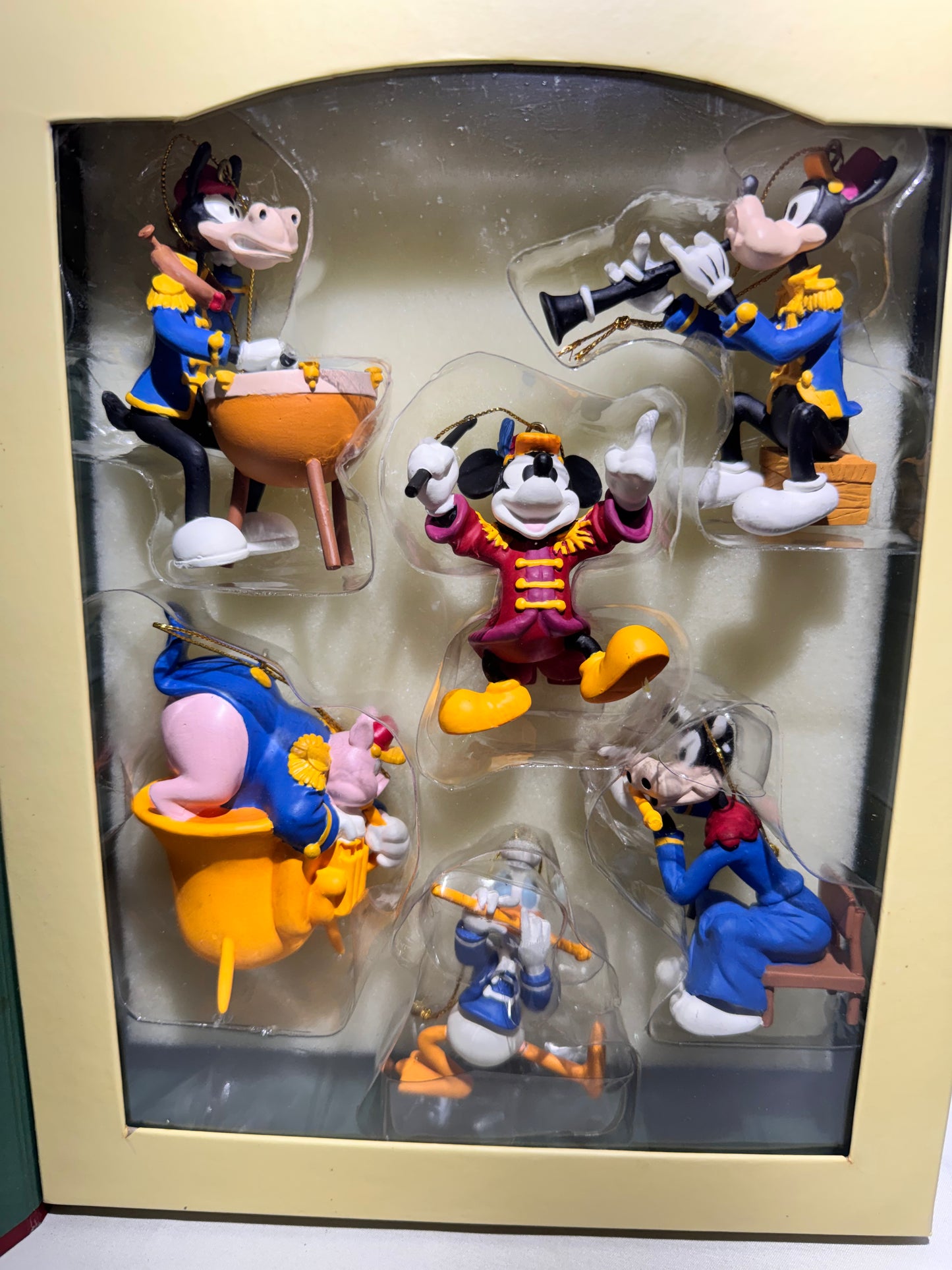 Disney “Band Leader” Storybook Ornament Collection – 6 Piece Set w/ Original Box