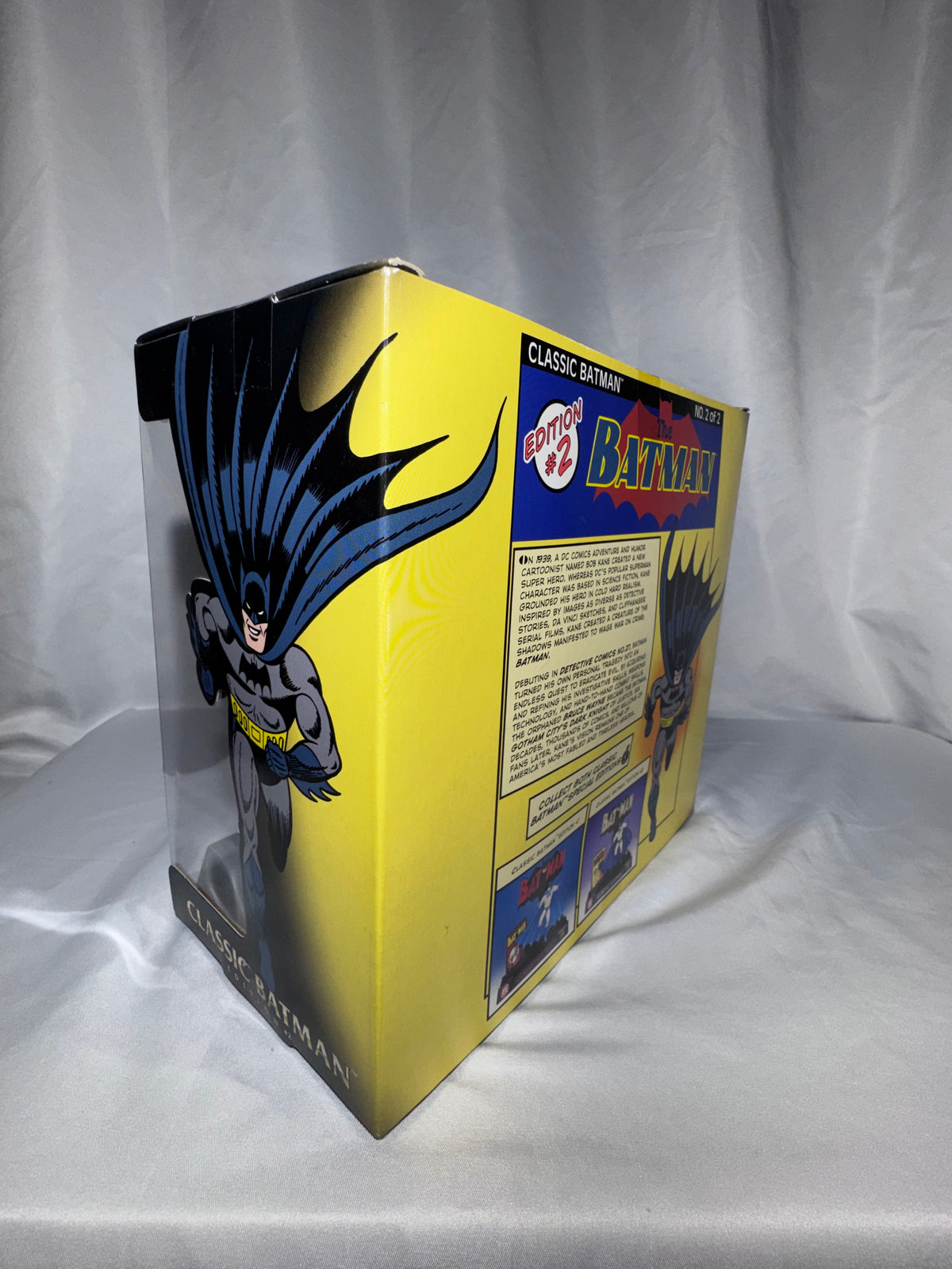 1998 Kenner Bob Kane Classic Batman Edition #2 Action Figure Display Set – Factory Sealed