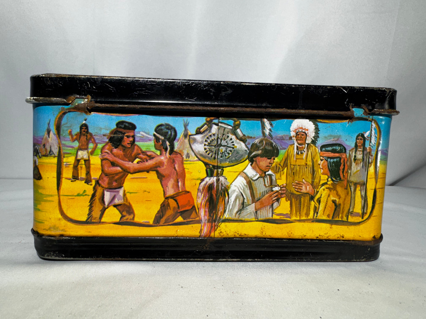 Vintage 1980 The Legend of the Lone Ranger Metal Lunchbox with Original Thermos – Aladdin Industries