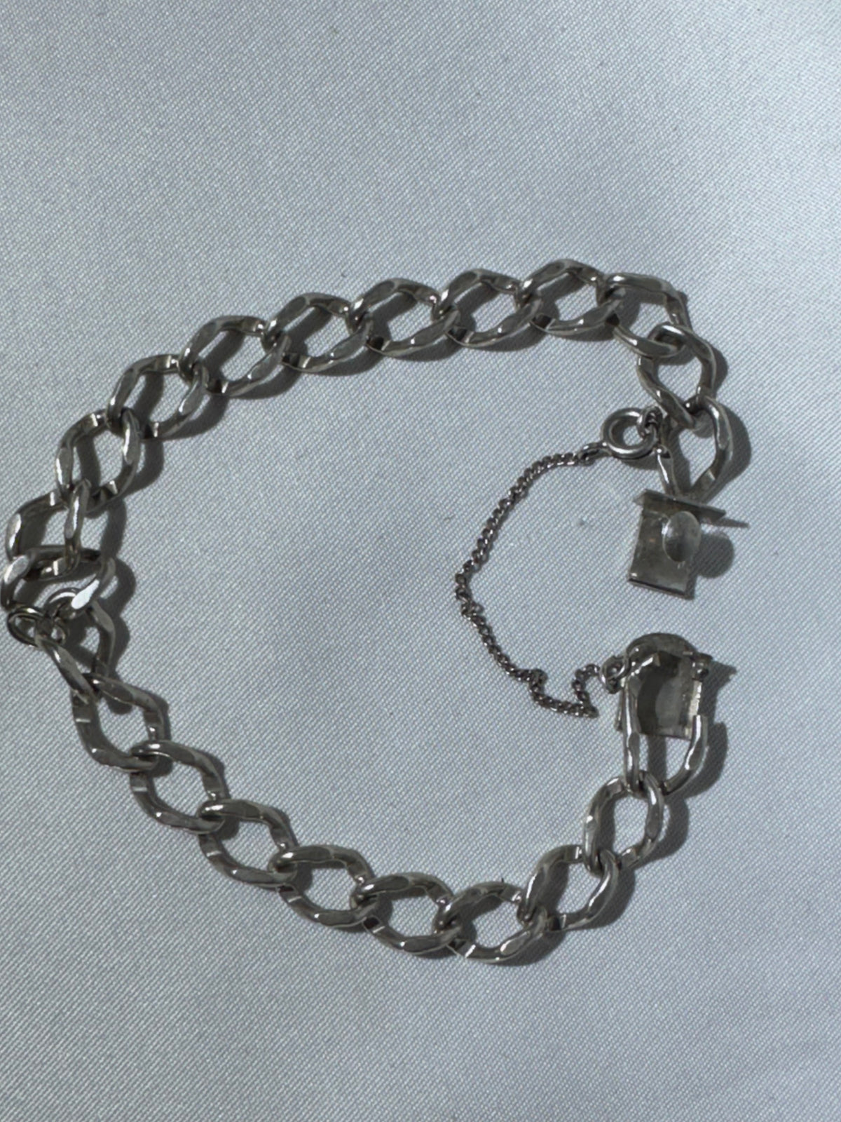 Vintage Mid-Century Modern Sterling Silver Chain-Link Bracelet – Automatic Chain Company