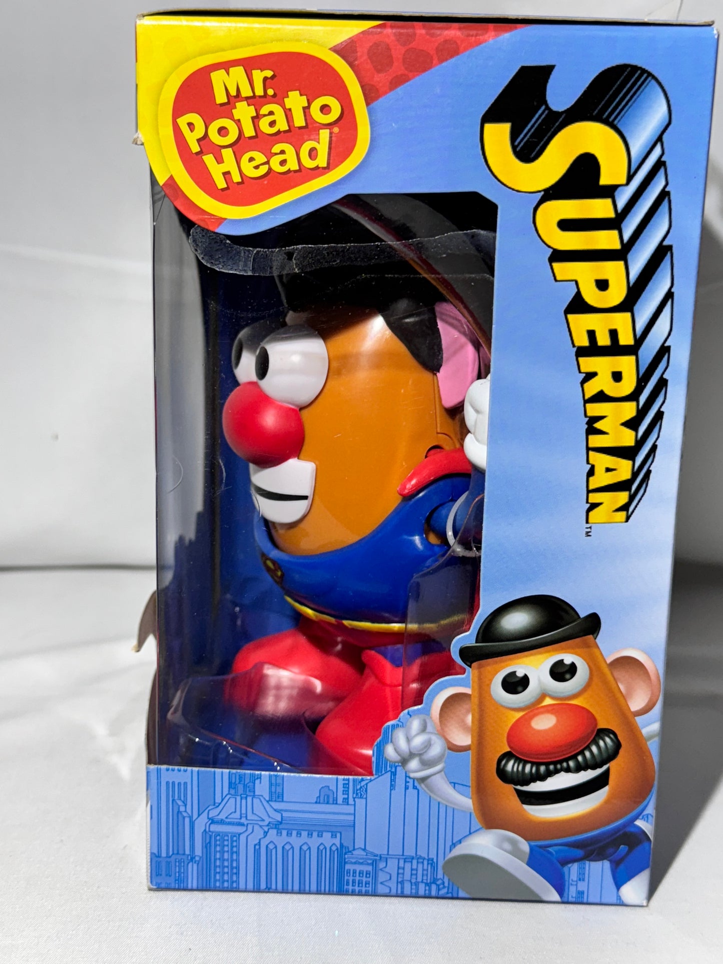Mr. Potato Head Superman by Playskool & DC Comics (2013 Hasbro / Warner Bros.)