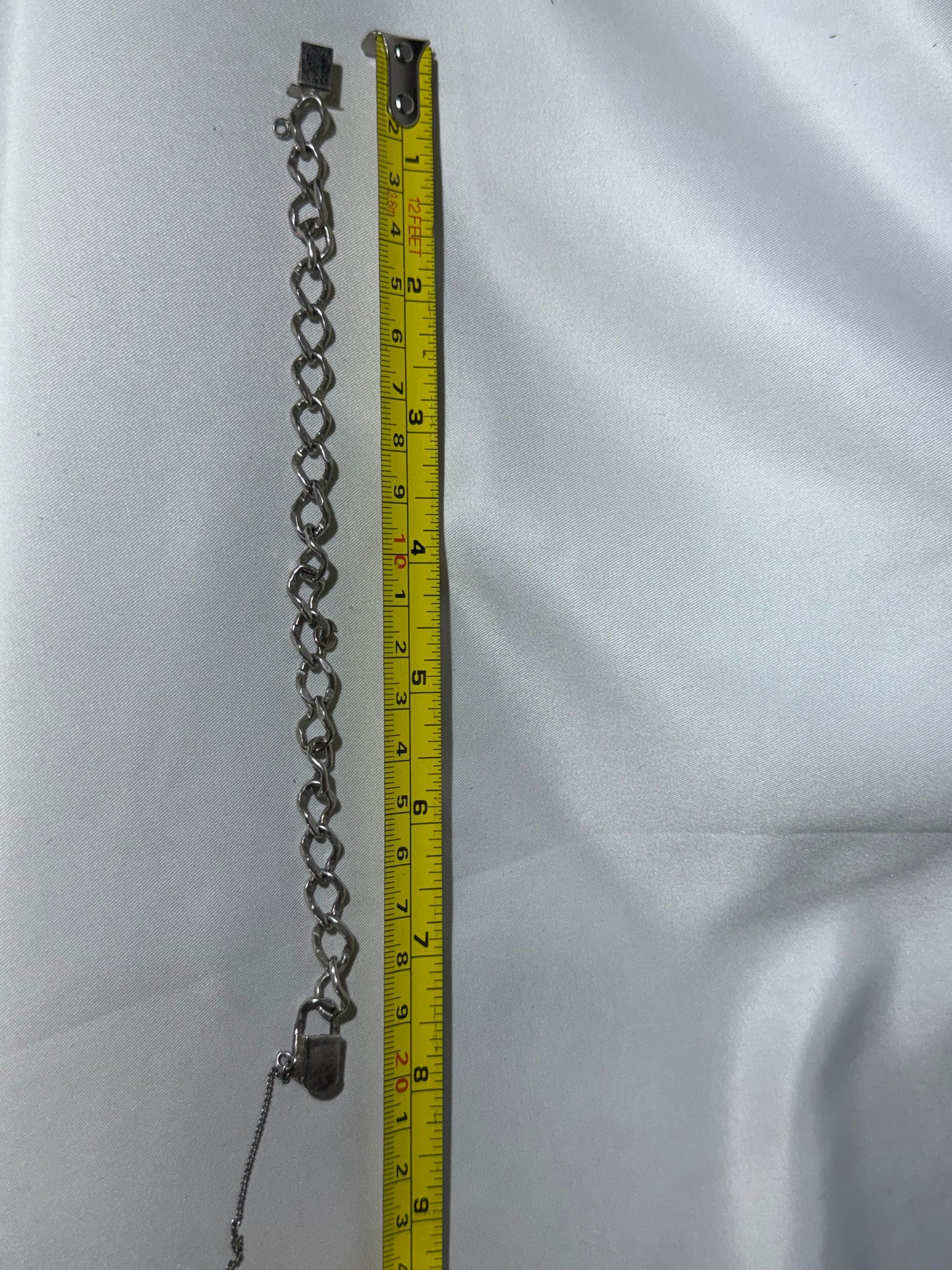 Vintage Mid-Century Modern Sterling Silver Chain-Link Bracelet – Automatic Chain Company