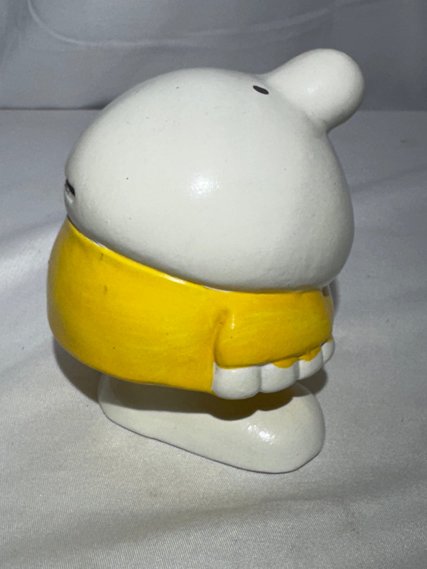 Vintage Ziggy Ceramic Coin Bank Tom Wilson Japan Figure w/ Original Sticker 1980s