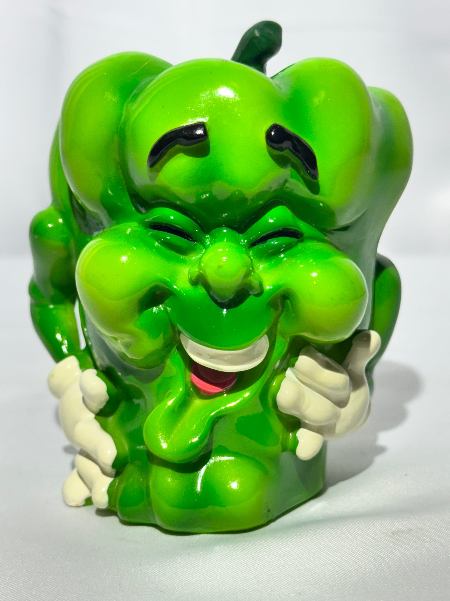 Giggling Groceries Green Bell Pepper Coin Bank – Plastic Resin