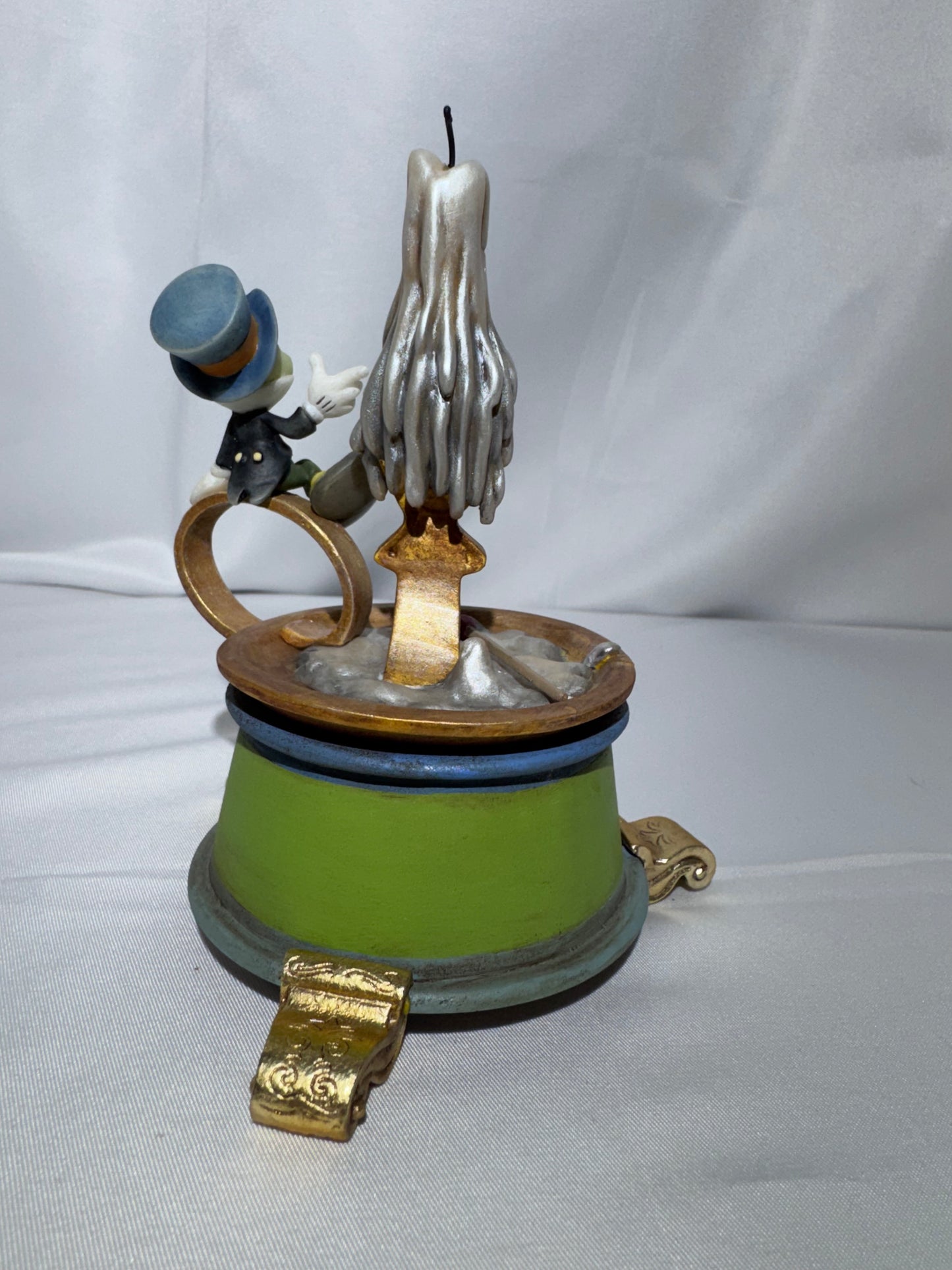Disney Jiminy Cricket Animated Treasures Keepsake Box Pinocchio COA Coin RARE