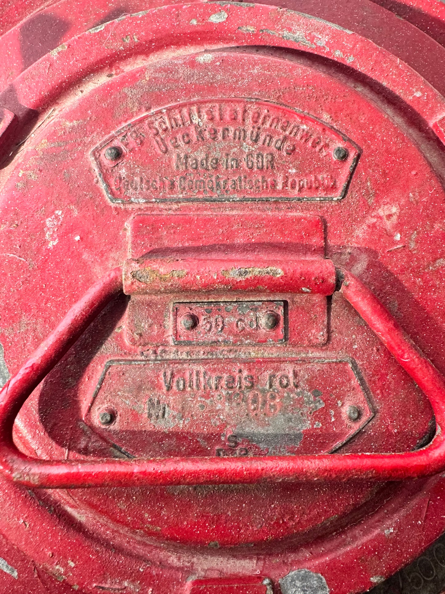 Vintage Nippon Sento Nautical Marine Oil Lantern – Made in GDR – Schiffslaternenwerk Ueckermünde